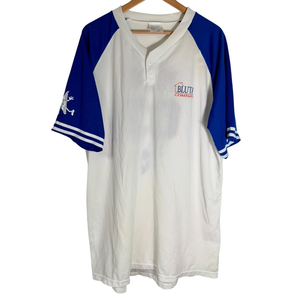 Lootwear Men's Loot Crate Arrested Development Tobias Funke Baseball Jersey 2XL